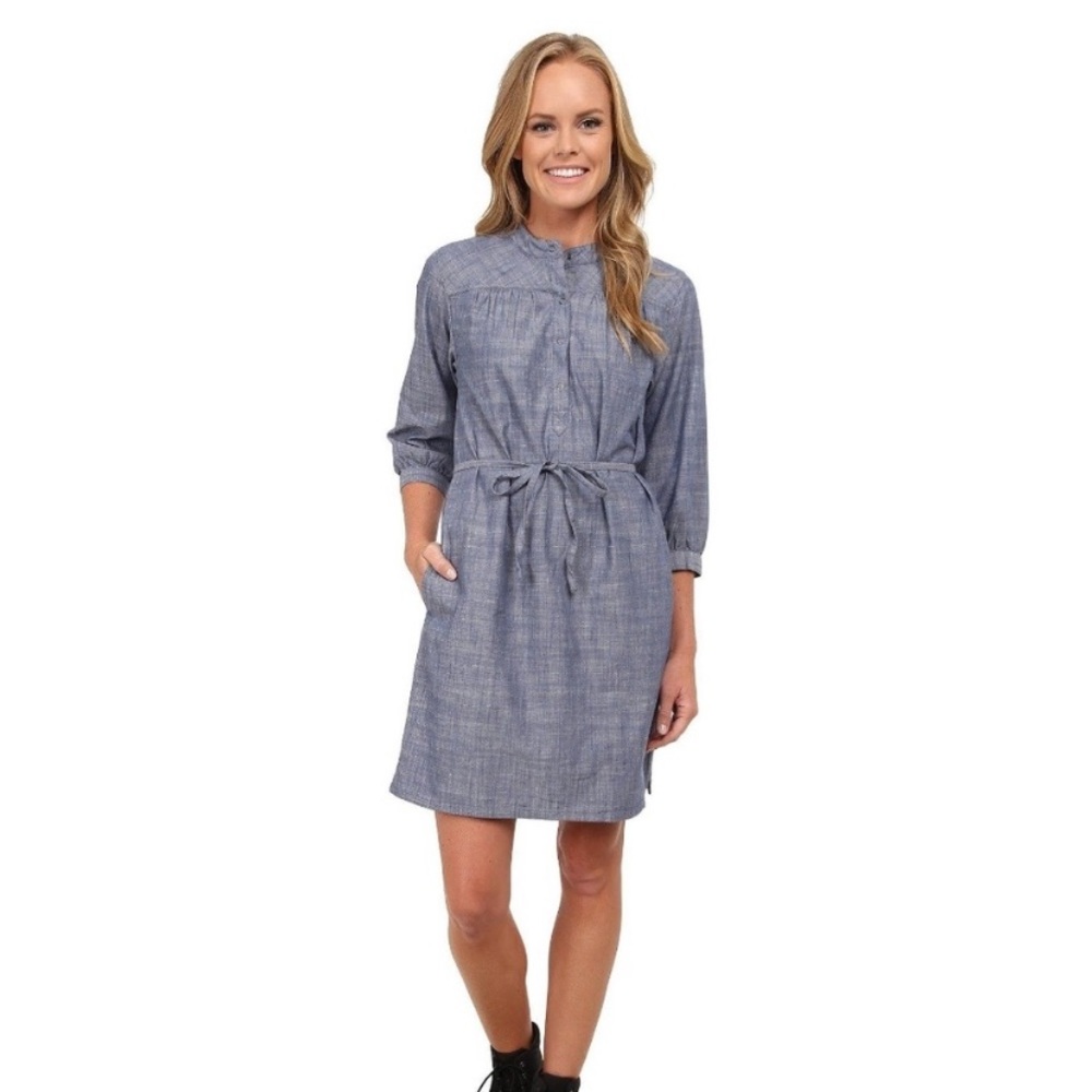 Patagonia Settler's Dress Chambray/Dark Blue